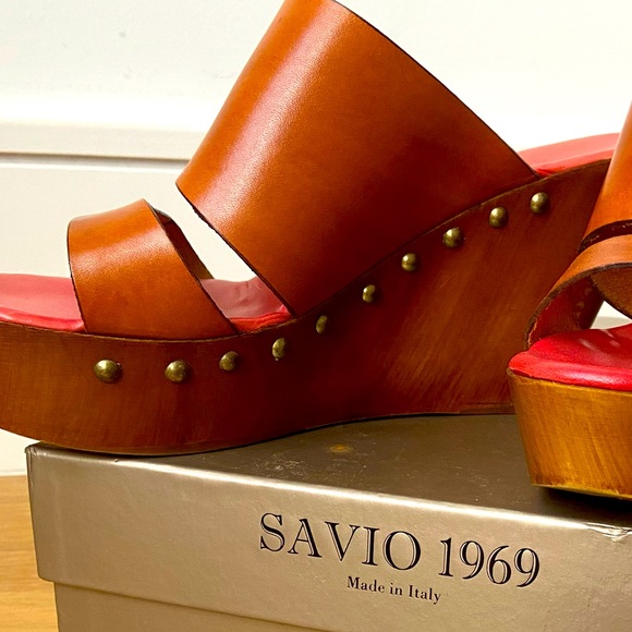 Made in Italy leather clogs EU40 - Picture 7 of 7